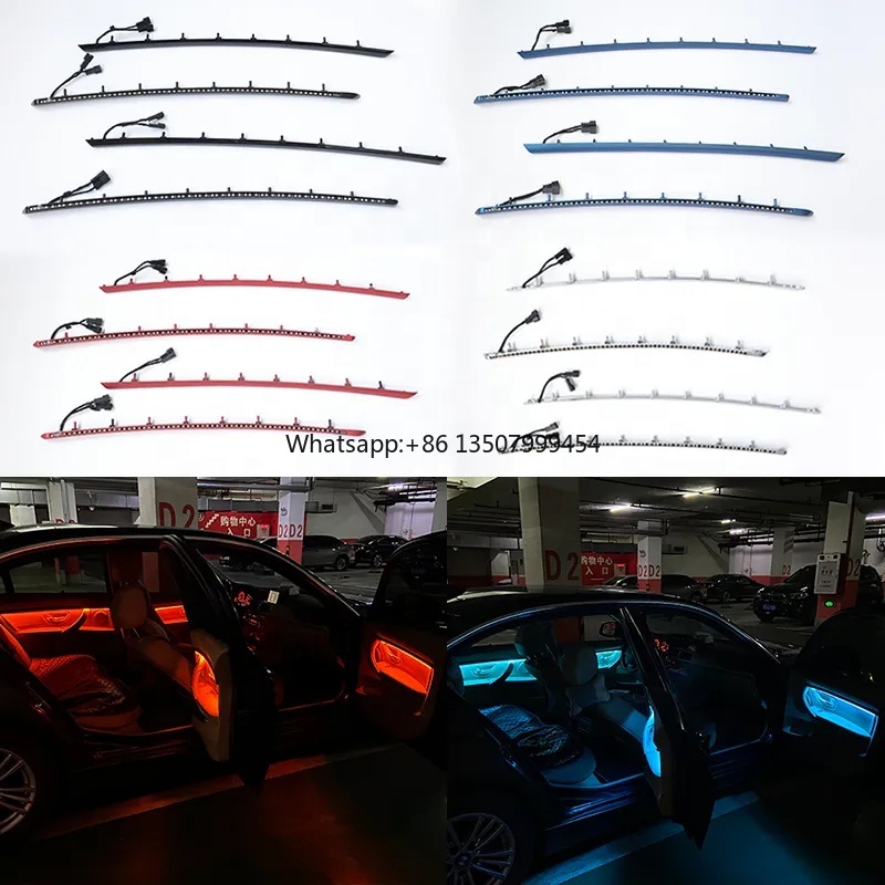Lighting Decoration - 4 أضواء LED داخلية للأبواب مع