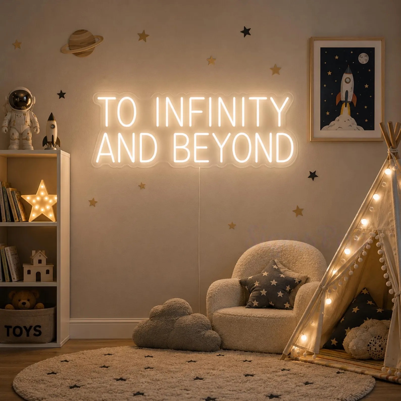 Lighting Decor And Beyond - لافتة نيون 