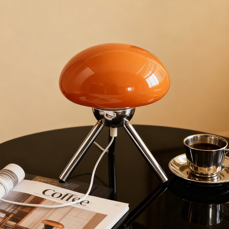 Decor Lighting Table Lamps - مصباح طاولة زجاجي على شكل فطر