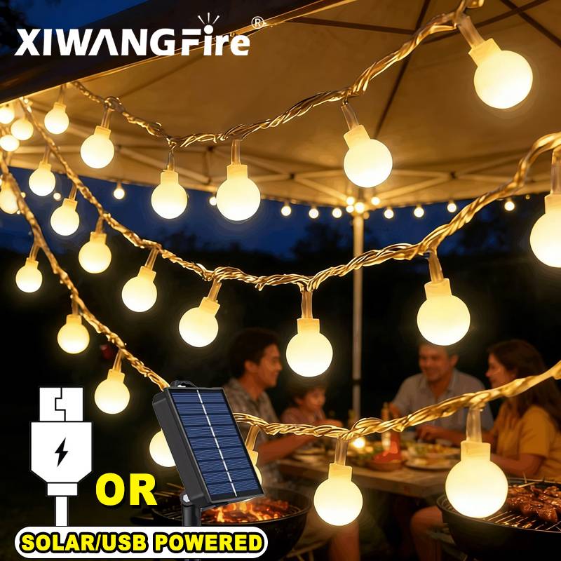 أضواء خيطية تعمل بالطاقة الشمس - مراجعة Lighting Decor Items وسعره