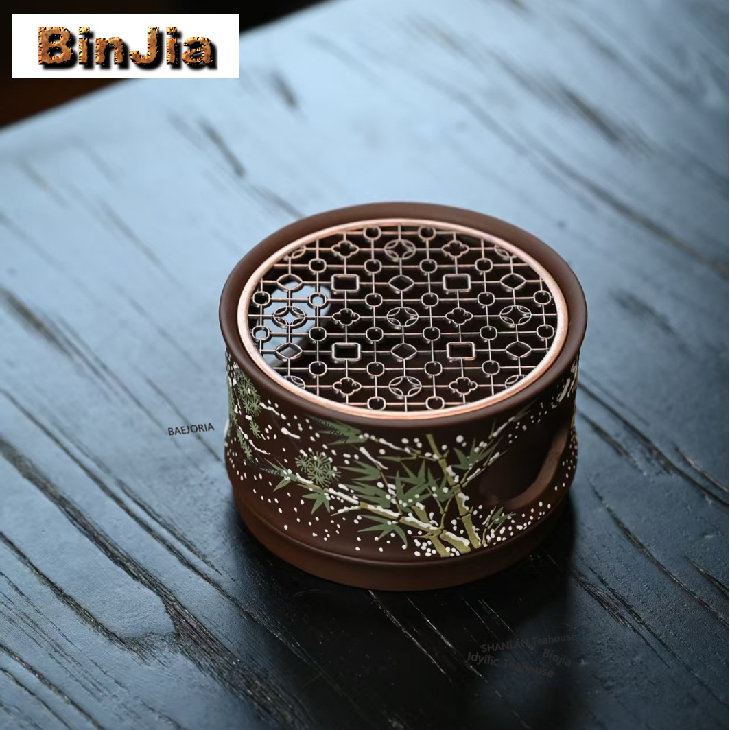 سخان شاي من طين ييشينغ زيشا، ي - مراجعة Candle Holder Set وسعره