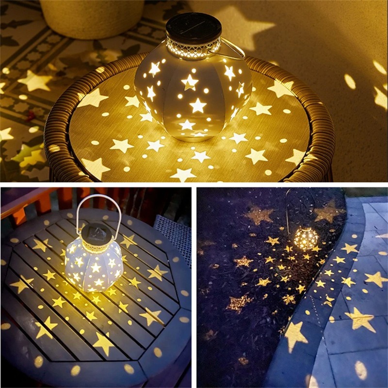 مصباح حديقة على شكل نجمة، أضوا - مراجعة Yard Lighting Decor وسعره