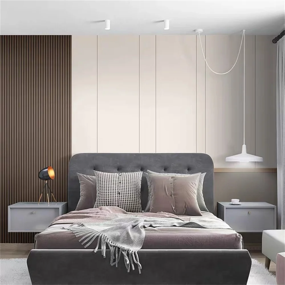 ورق جدران خشبي بسيط مخصص، قماش - مراجعة Decor Lighting Cork وسعره