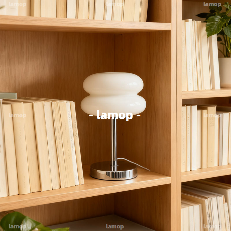 مصباح طاولة باوهاوس كريم-جلوب  - مراجعة Ambient Lighting Decor For Room وسعره
