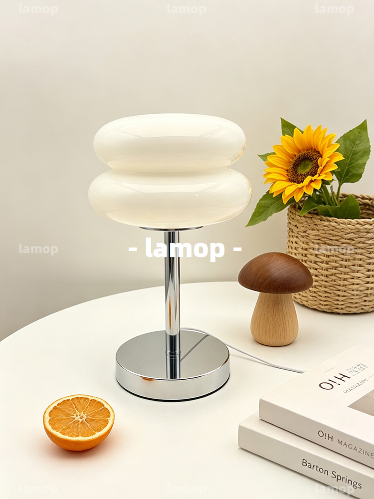 مصباح طاولة باوهاوس كريم-جلوب  - مراجعة Ambient Lighting Decor For Room وسعره