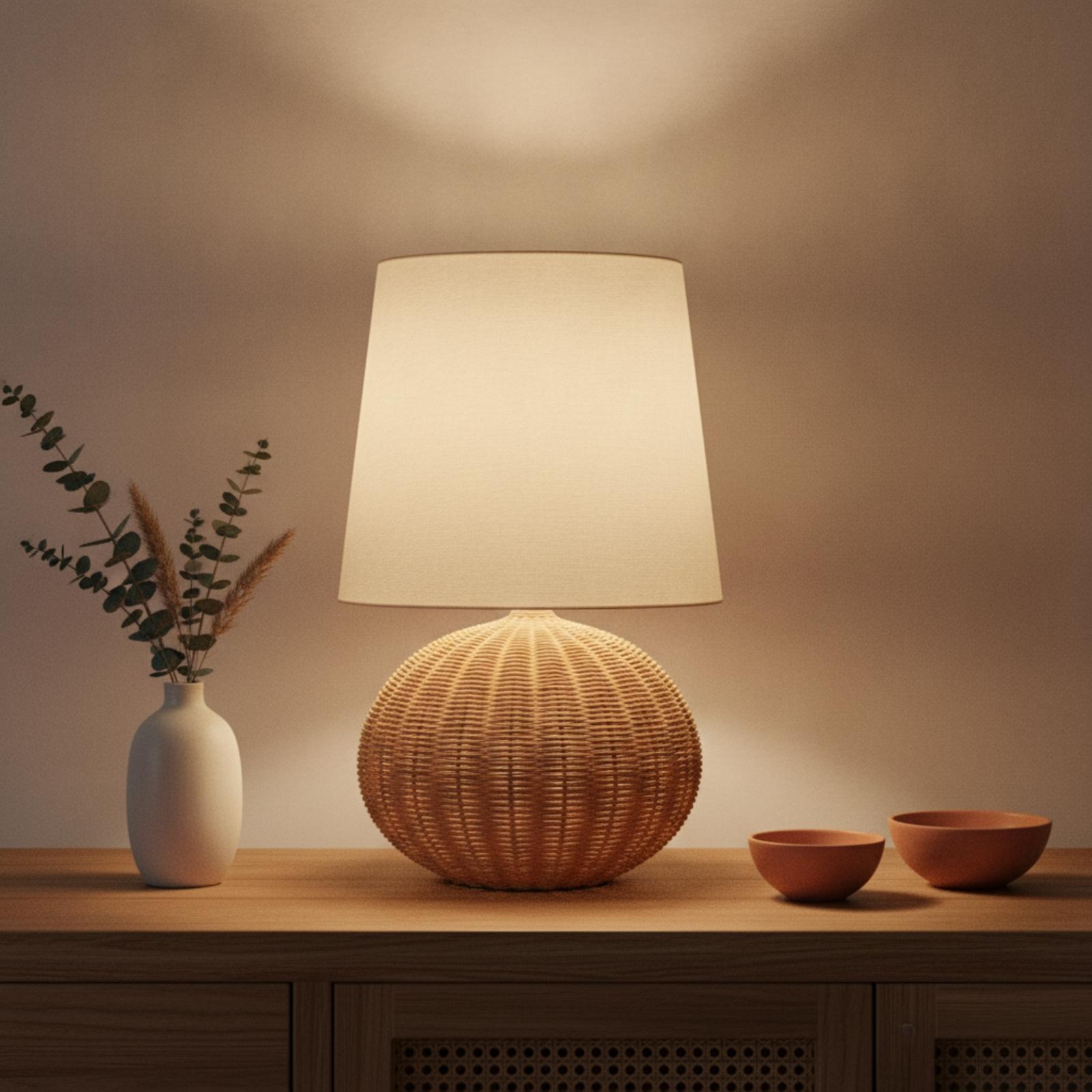 مصباح طاولة جانبي بقاعدة من ال - مراجعة Decor Lighting Table Lamps وسعره