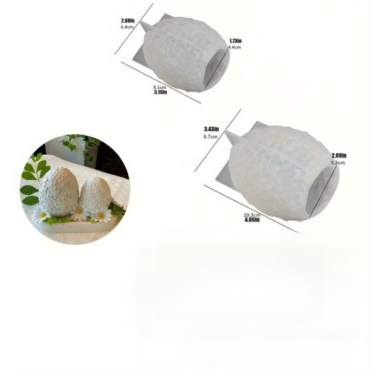 مجموعة قوالب سيليكون من الراتن - مراجعة Candle Holder Set وسعره