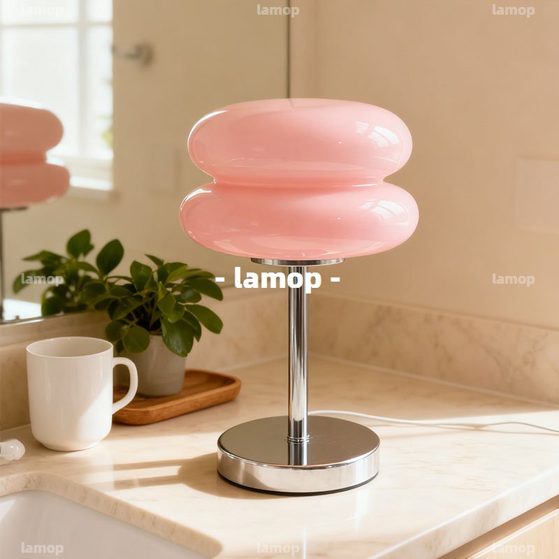 مصباح طاولة جانبي كريمي بتصميم - مراجعة Decor Lighting Table Lamps وسعره