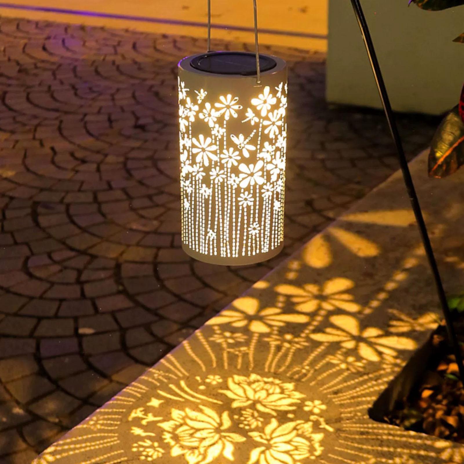 فوانيس شمسية معلقة مقاومة للما - مراجعة Yard Lighting Decor وسعره