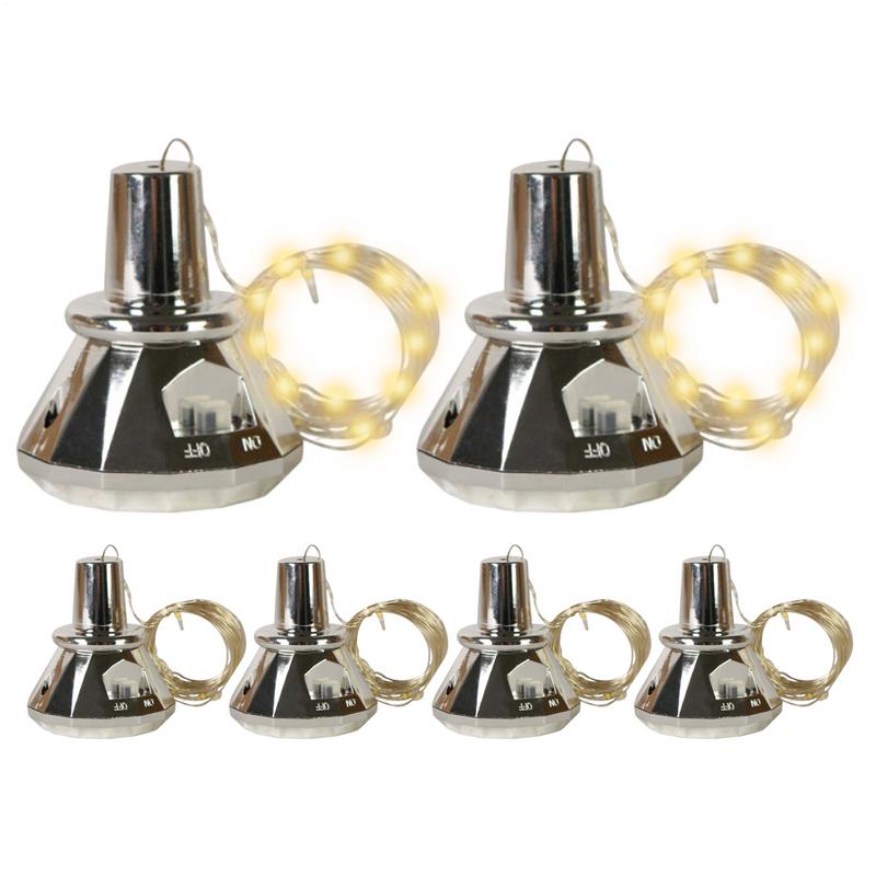 أضواء زجاجة النبيذ مع الفلين 6 - مراجعة Decor Lighting Cork وسعره