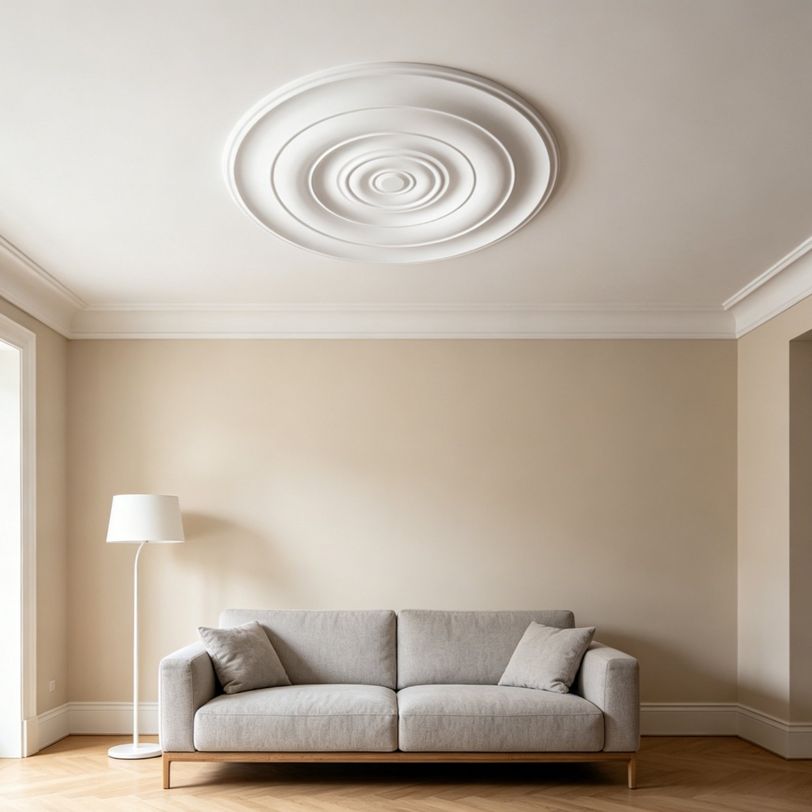 زخرفة سقف دائرية بتصميم أوروبي - مراجعة Lighting Decoration وسعره