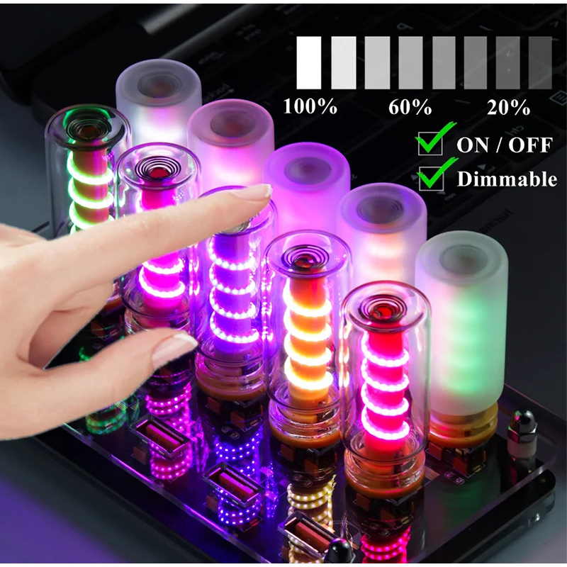 مصباح ليلي حلزوني بتصميم USB م - مراجعة Ambient Lighting Decor For Room وسعره