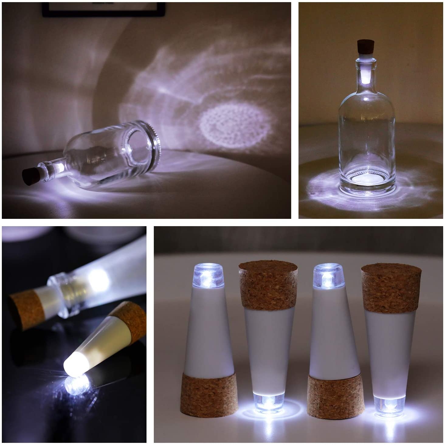 USB أضواء زجاجة قابلة للشحن ال - مراجعة Decor Lighting Cork وسعره