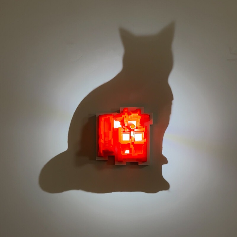مصباح ليلي ثلاثي الأبعاد بتأثي - مراجعة Ambient Lighting Decor For Room وسعره