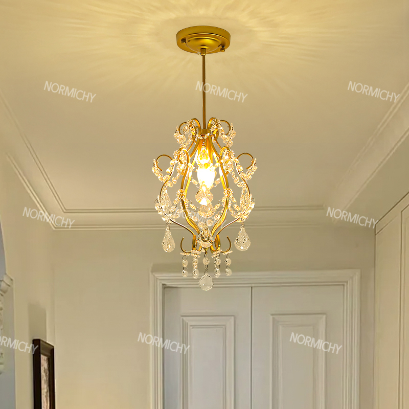ثريا صغيرة من الكريستال الأمري - مراجعة Lighting Home Decor Items وسعره