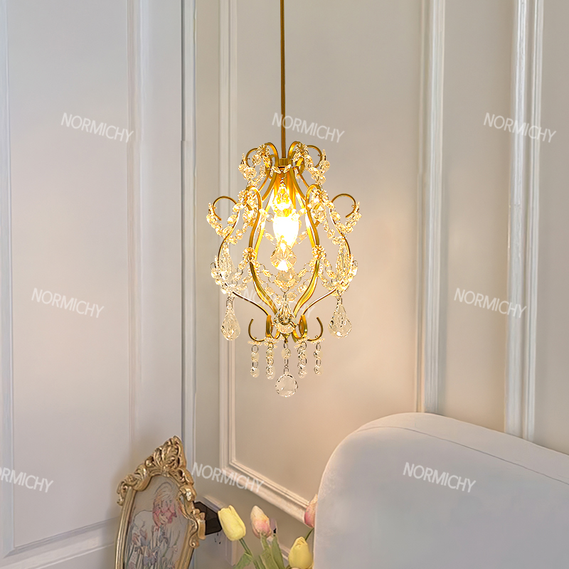 ثريا صغيرة من الكريستال الأمري - مراجعة Lighting Home Decor Items وسعره