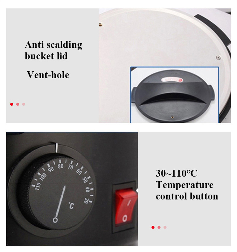 8L الفولاذ المقاوم للصدأ الشمع - مراجعة Wax Melter Electric وسعره