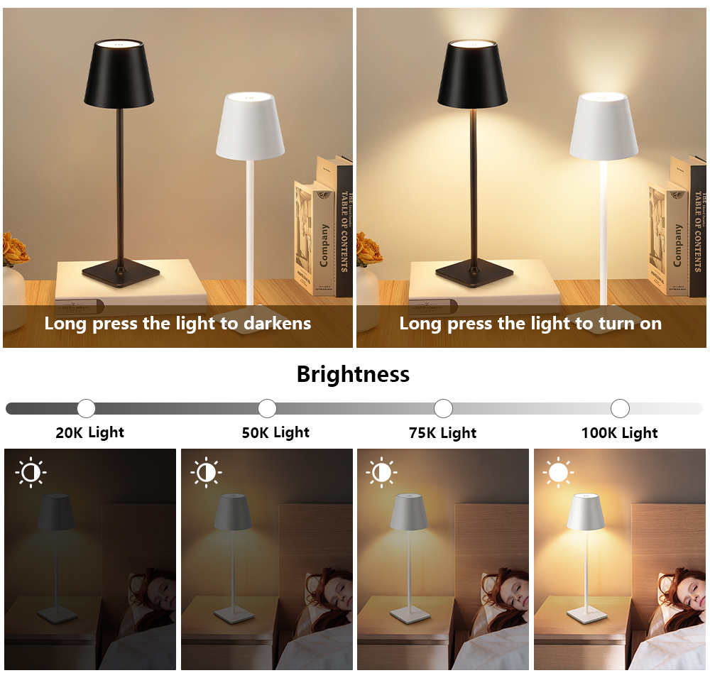 مصباح مكتب LED قابل لإعادة الش - مراجعة Decor Lighting Table Lamps وسعره